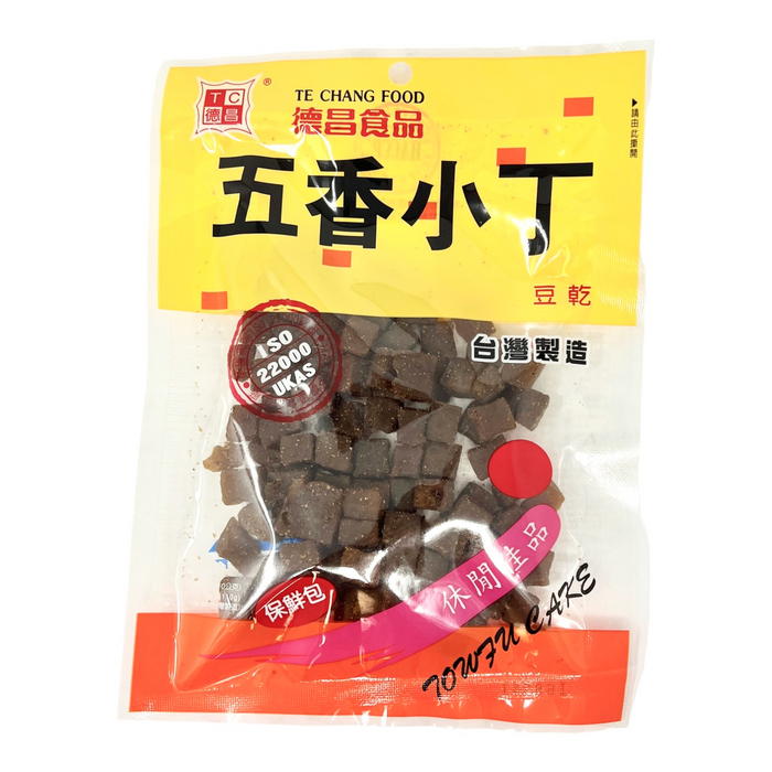 德昌五香小丁 - Te Chang Tofu Cake Cube 5 Spices 110g