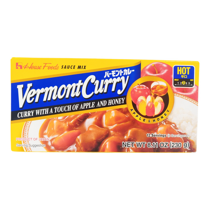 日本佛蒙特咖哩塊（辛口 )- Vermont Curry Sauce Mixed Hot 230g