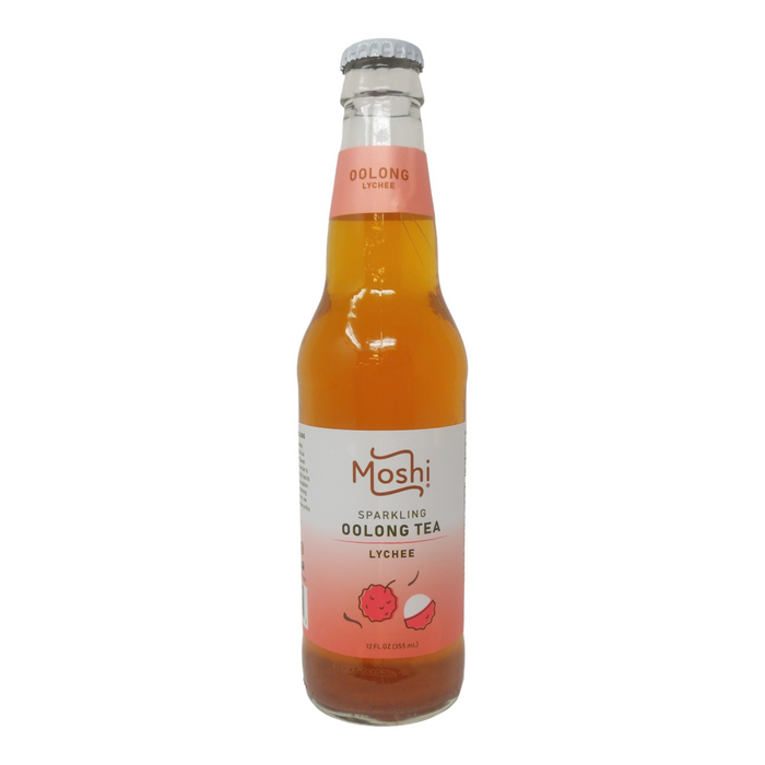 Moshi Oolong Lychee Sparkling Drink 12oz