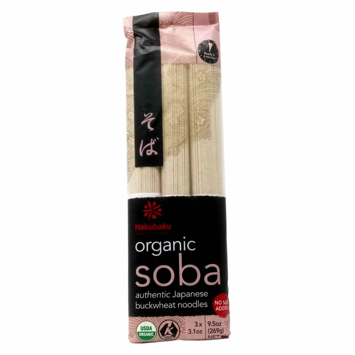 日本黃金大地有機蕎麥麵 - Hakubaku Organic Soba Noodle 269g