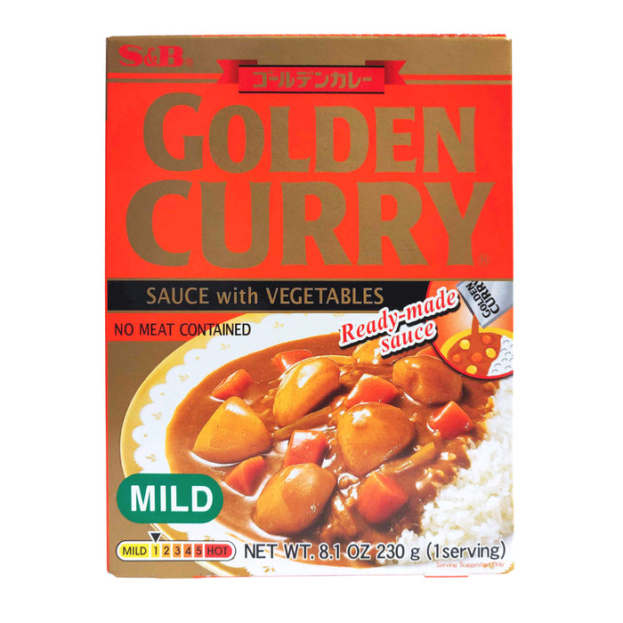 愛思必金牌咖哩即食包 - S&B Golden Curry Sauce Mild 230g