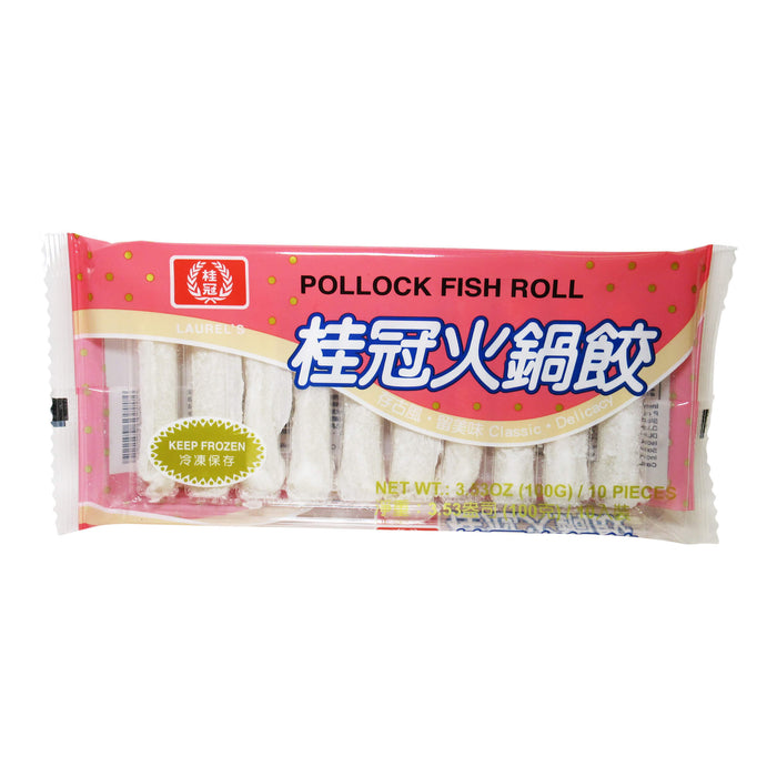 桂冠火鍋餃 - Laurel Pollock Fish Roll 10-ct