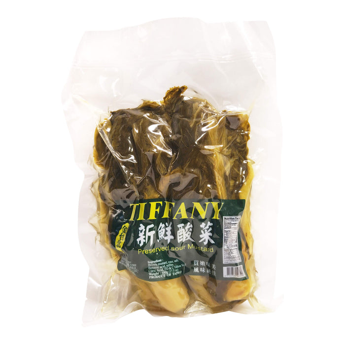 金台北酸菜葉 - Tiffany Preserved Sour Mustard Leaf 500g