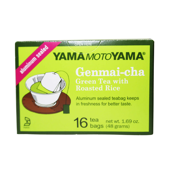 山本山玄米茶 - YMY Genmai Cha Green Tea with Roasted Rice 16-ct