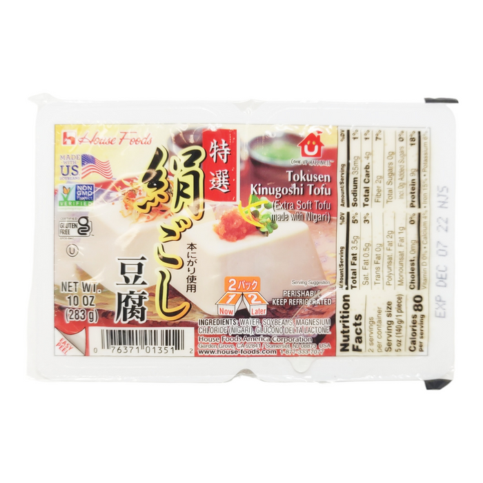 好侍特選嫩豆腐 - House Foods Tokusen Kinugoshi Extra Soft Tofu 2-ct