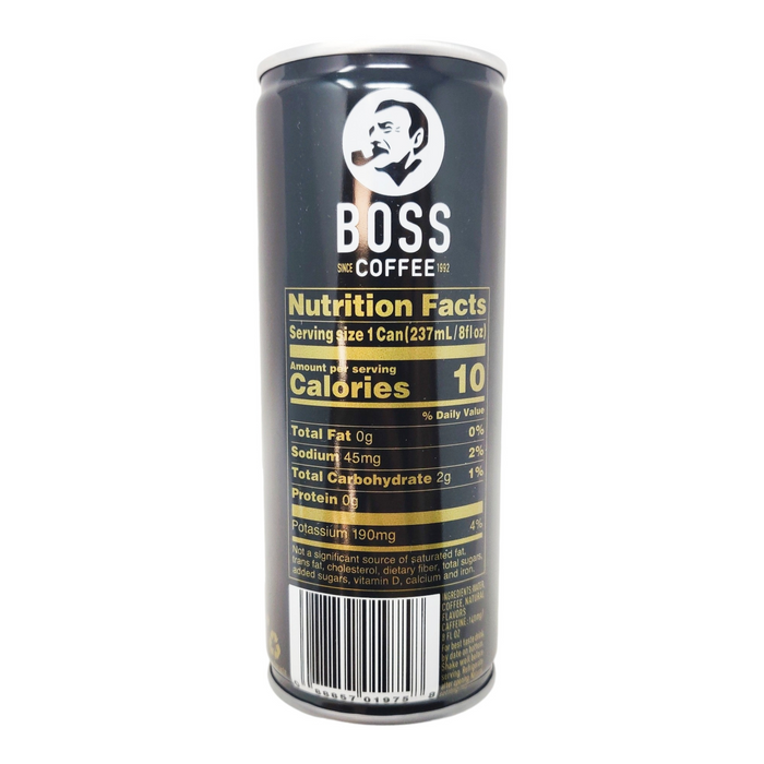 日本 BOSS 黑咖啡 - BOSS Cold Black Coffee 237ml