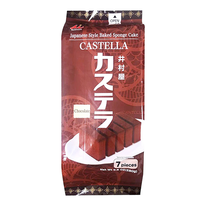 日本井村屋巧克力蛋糕 - Japanese Imuraya Castella Chocolate Flavor 7-ct