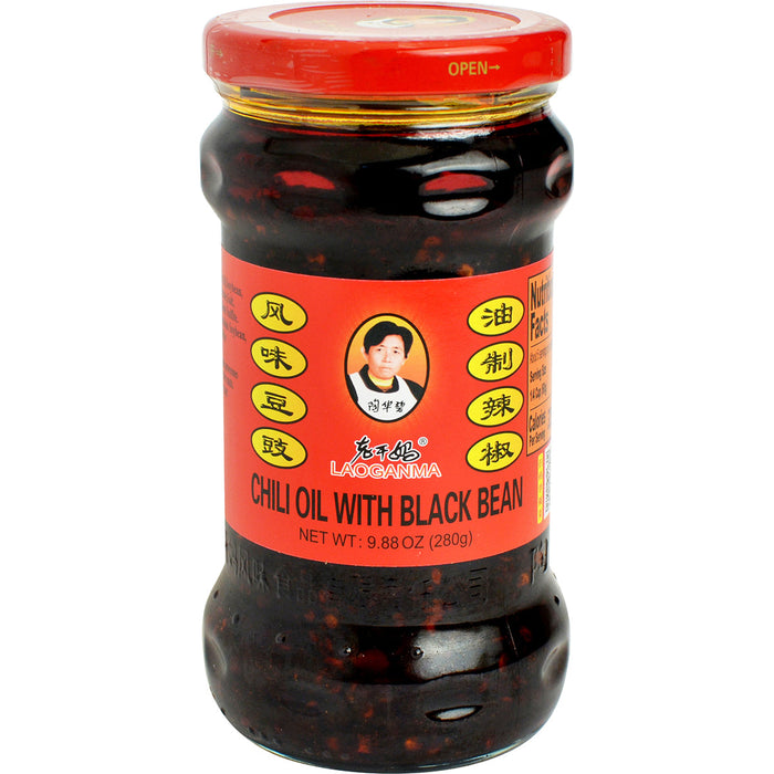 老干媽豆豉 - CH Granny Chili Oil with Black Bean 280g