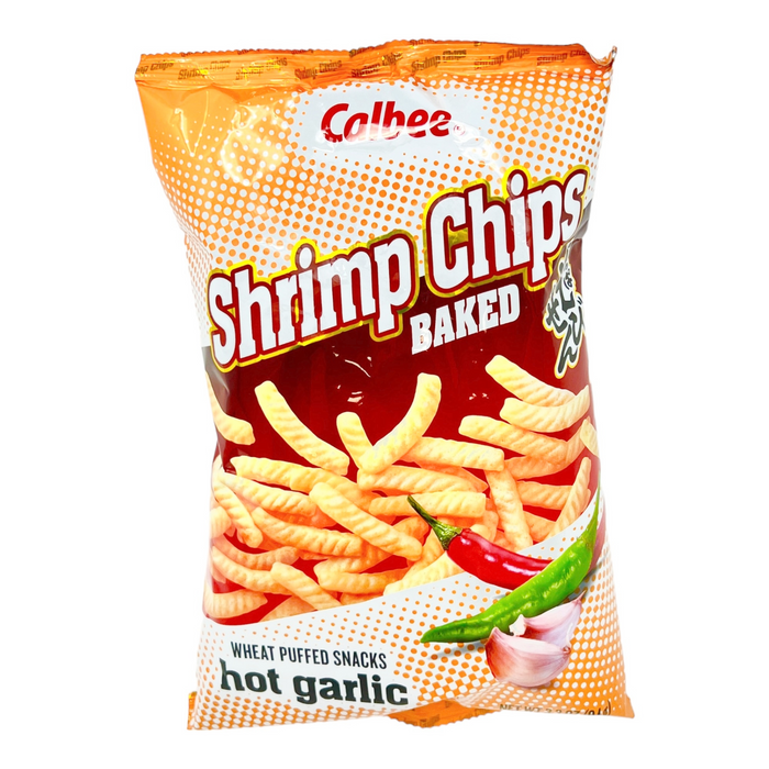 日本卡樂B蝦條 - Calbee Shrimp Chips Garlic 4oz