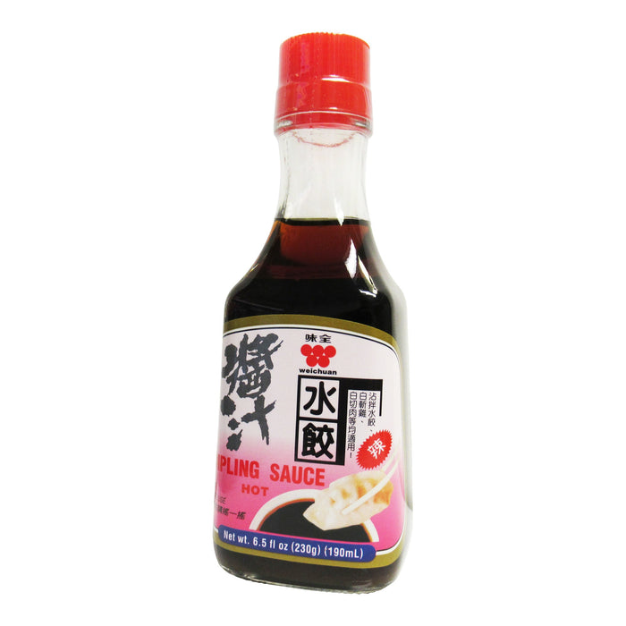 味全水餃醬(辣) - Wei Chuan Dumpling Dipping Sauce Spicy 230G