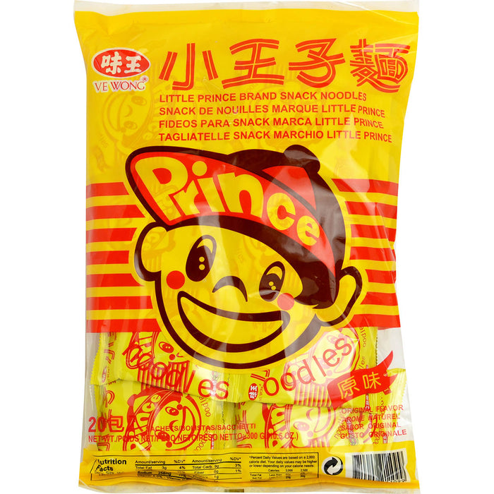 味王小王子麵(原味) - Ve Wong Prince Noodle Snack 20ct