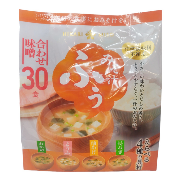 日本喜康瑞味噌湯即食 - Japanese Hikari Instant Miso Soup 30-ct