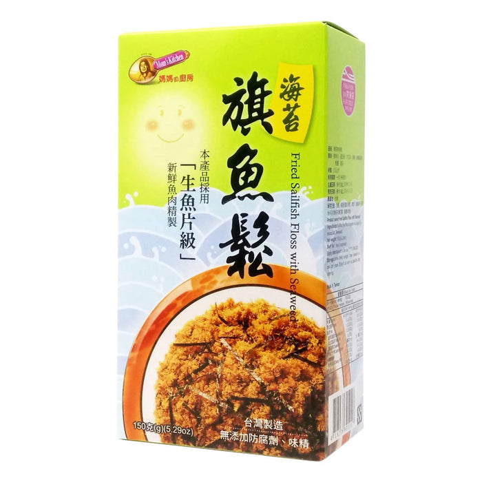 媽媽廚房(海苔旗魚鬆) - Mom's Kitchen Seaweed Swordfish Floss 150g