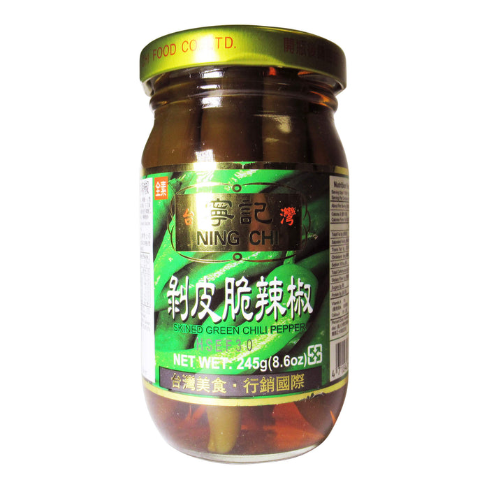寧記剝皮脆辣椒 - Ning Chi Skinned Chili Pepper 245g