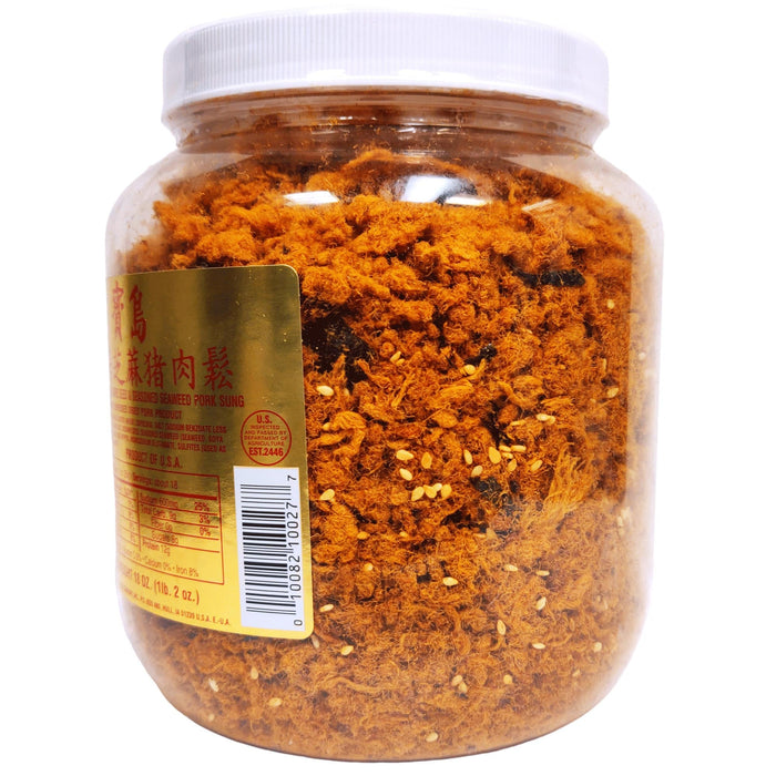 寶島海苔芝麻豬肉鬆 - Formosa Seaweed Sesame Pork Sung 18oz