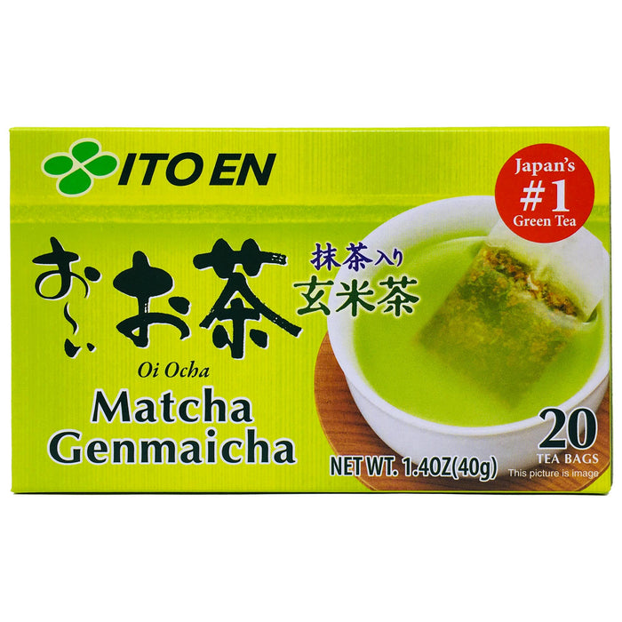 日本伊藤園玄米茶包 - Jp Ito En O-Oi Ocha Genmai Tea Bag 20-ct