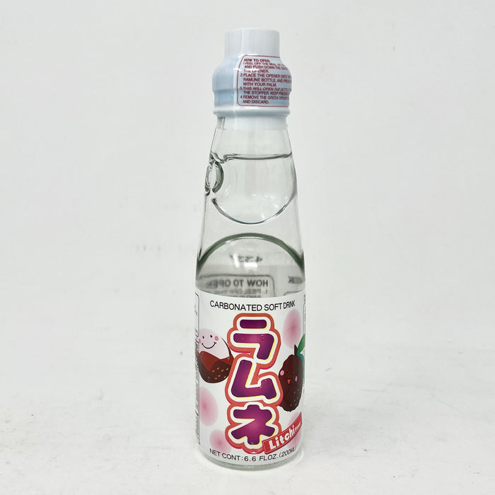 日本彈珠汽水(荔枝) - Bin Iri Ramune - Lychee 200ml