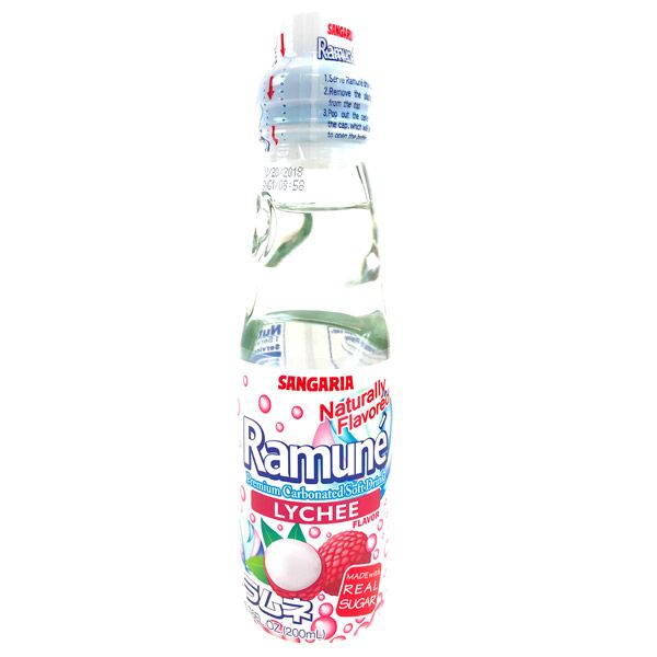 日本彈珠汽水(荔枝) - Sangaria Lychee Ramune EA