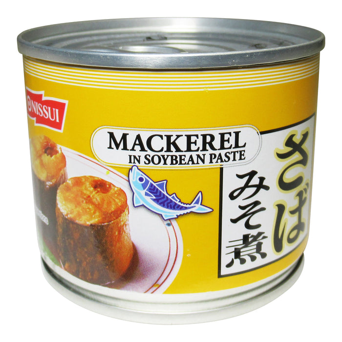 日本味噌鯖魚罐頭 - Nissui Mackerel In Soybean Paste Fish Can 190G