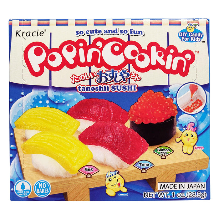 日本知育菓子組合糖 - Popin Kracie Sushi Candy 28.5g