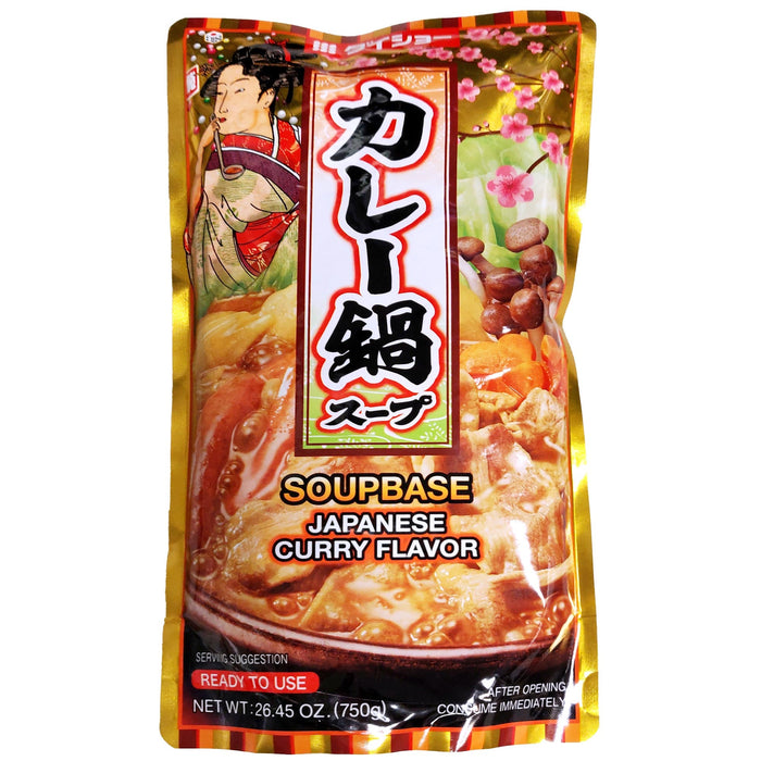 日本鍋底(咖哩) - Daisho Curry Hot Pot Soup Base 750G