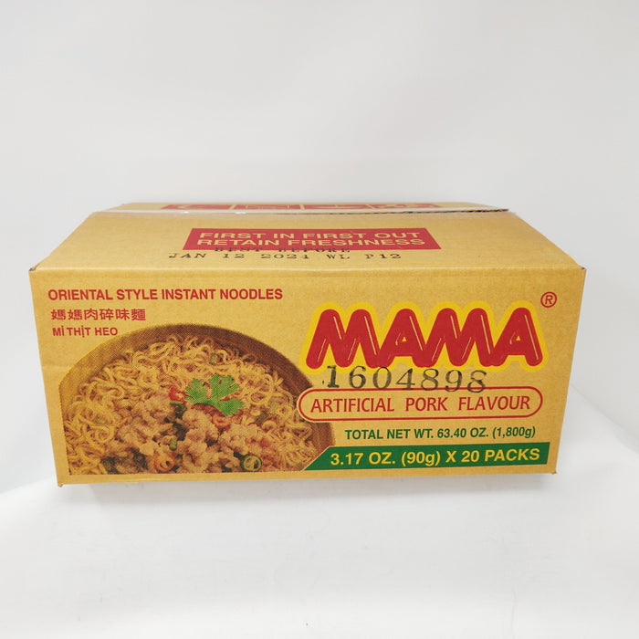 泰國媽媽碎豬肉拉麵 - Mama Noodle Miced Pork 5-ct