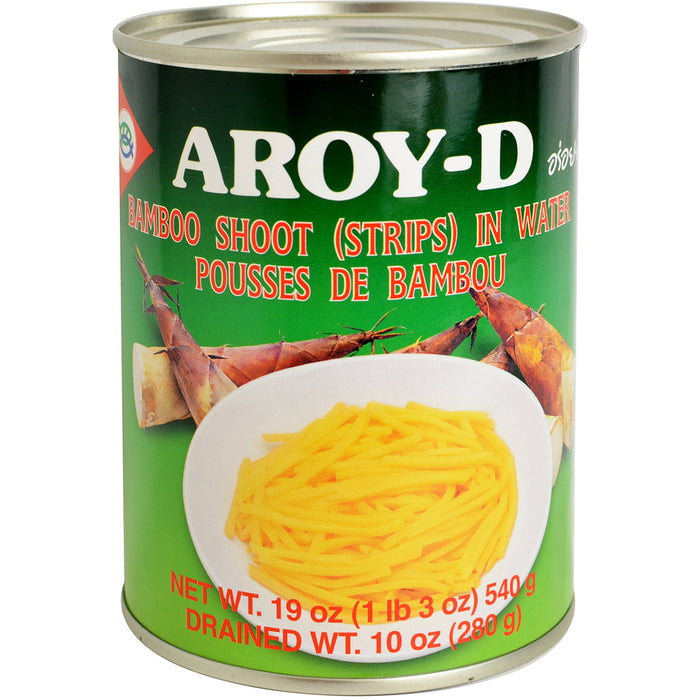 泰國安來利竹筍絲罐頭 - Thai Aroy-D Bamboo Shoot in Can 19oz