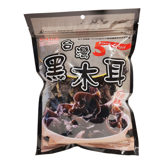 耆盛黑木耳 - TW Chi-Sheng Woodear Black Fungus 100g