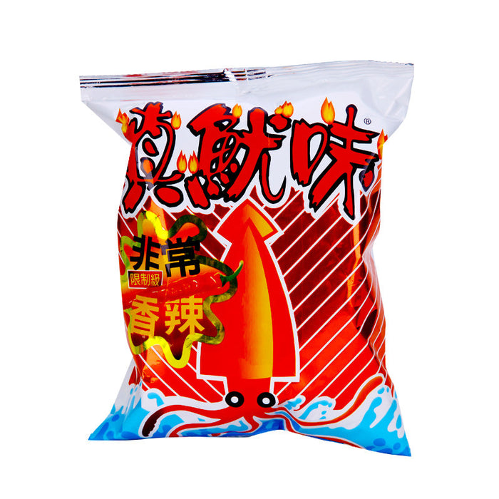 聯華真魷味(辣味) - Jenyowe Squid Cracker (Spicy) 60g
