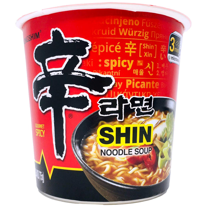 農心辛拉杯麵 - Nongshim Shin Spicy Ramen Noodle Cup