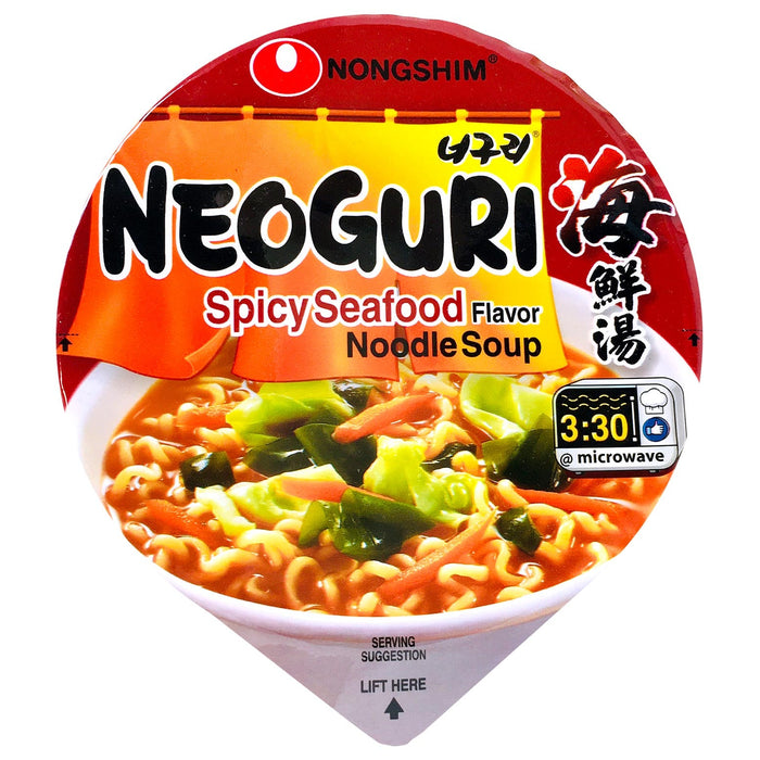 農心辣海鮮杯麵 - Nongshim Neoguri Ramen Cup
