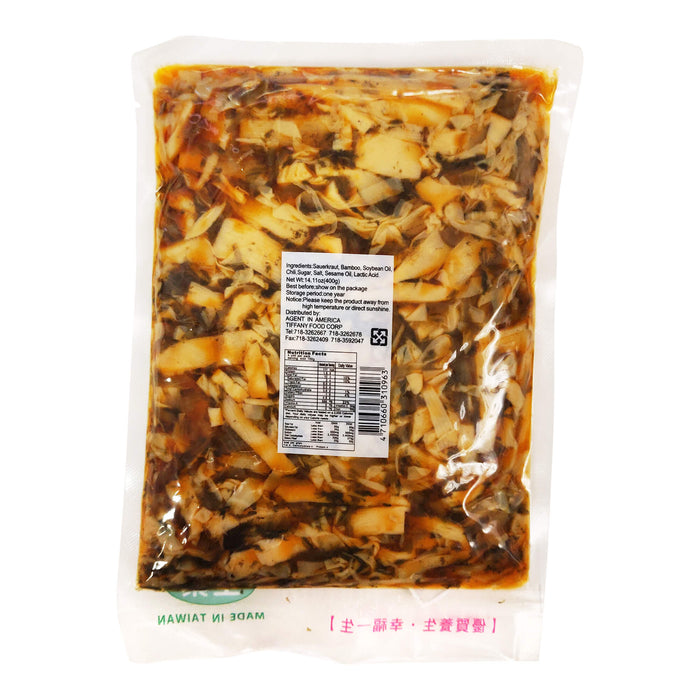 金台北酸菜筍 - Tiffany Sour Bamboo Shoot 400g