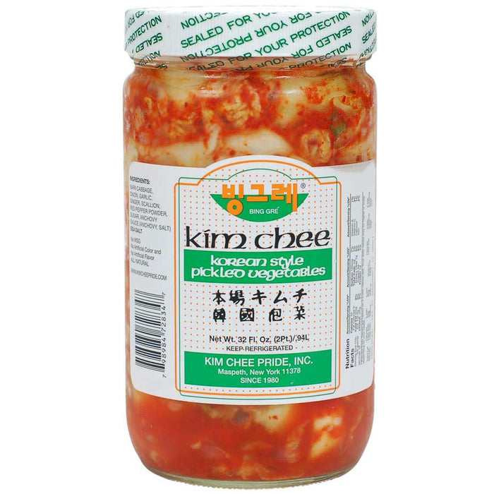 韓國泡菜 - Kr Kimchi Bing Gre Napa Cabbage 27 oz