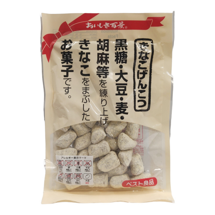 日本黑糖軟糖 - Hyakkei Kinako Genkotsu Candy 110g