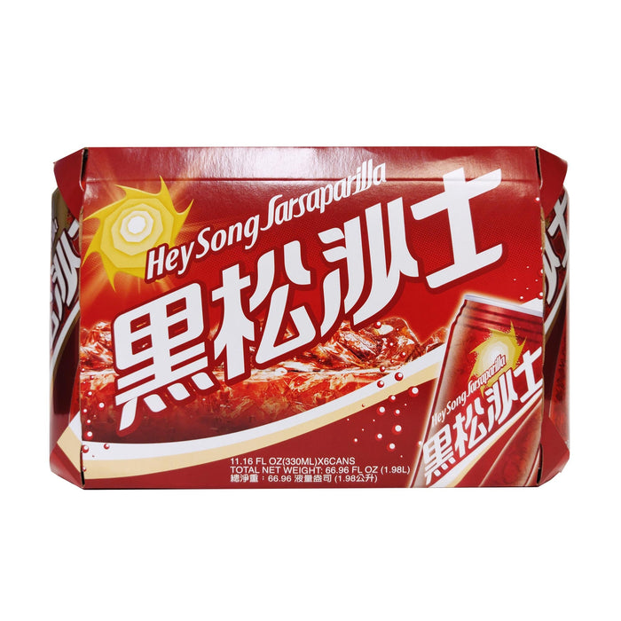 黑松沙士 - TW Heysong Sarshee Root Beer Soda 6-ct