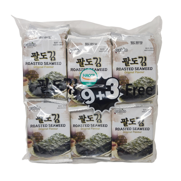 韓國八道海苔 - Paldo Korean Seaweed Snack 12-ct