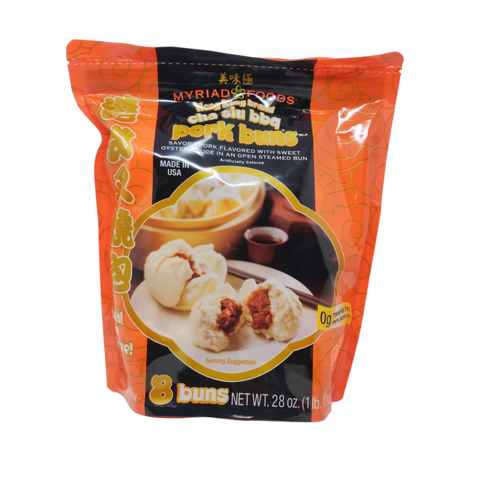 唯豐港式叉燒包 - Rama Teriyaki Pork Bun 8-ct