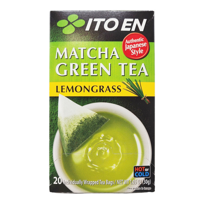 伊藤園檸檬草抹茶茶包 - Itoen Lemongrass Matcha Green Tea 20-ct