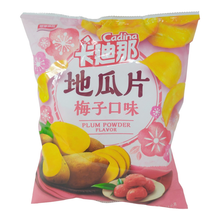 卡迪那梅子地瓜片 - Cadina Sweet Potato Chip Plum Flavor 125g