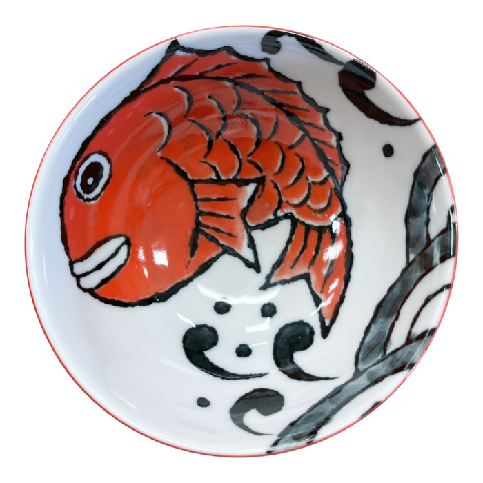 Rice Bowl - Fish Red