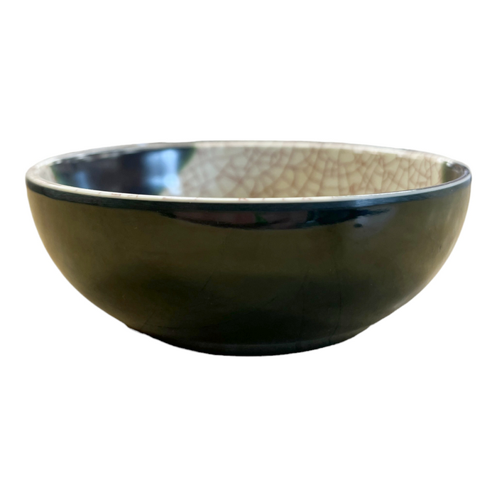 Salad Dish - Black & White