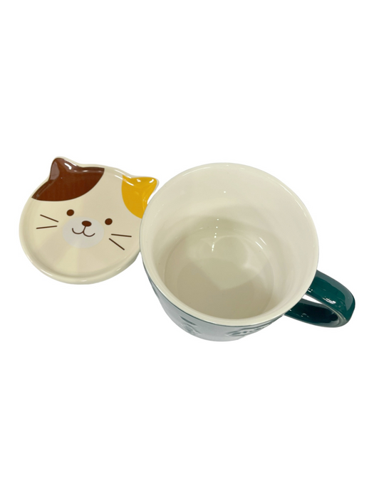 Ceramic Mug w/Lid Kitty