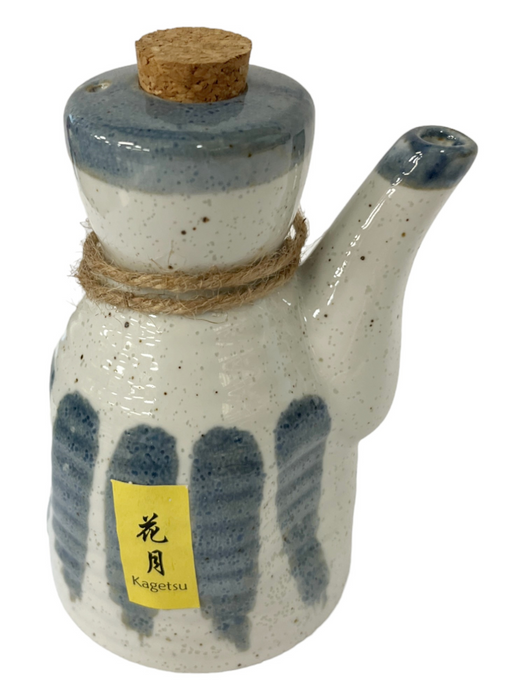 Sauce Container - White w/ Blue Accents