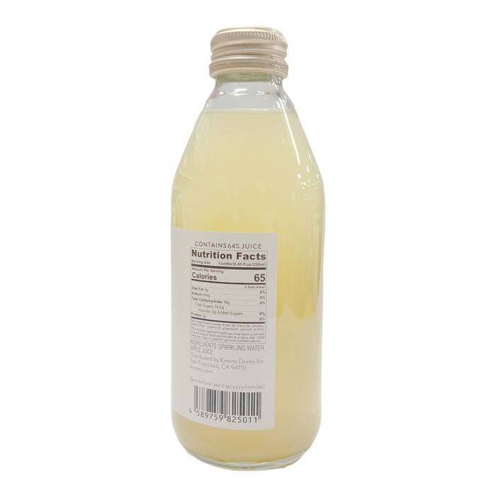 Kimino 蘋果氣泡果汁 - Kimino Sparkling Apple Juice 250G