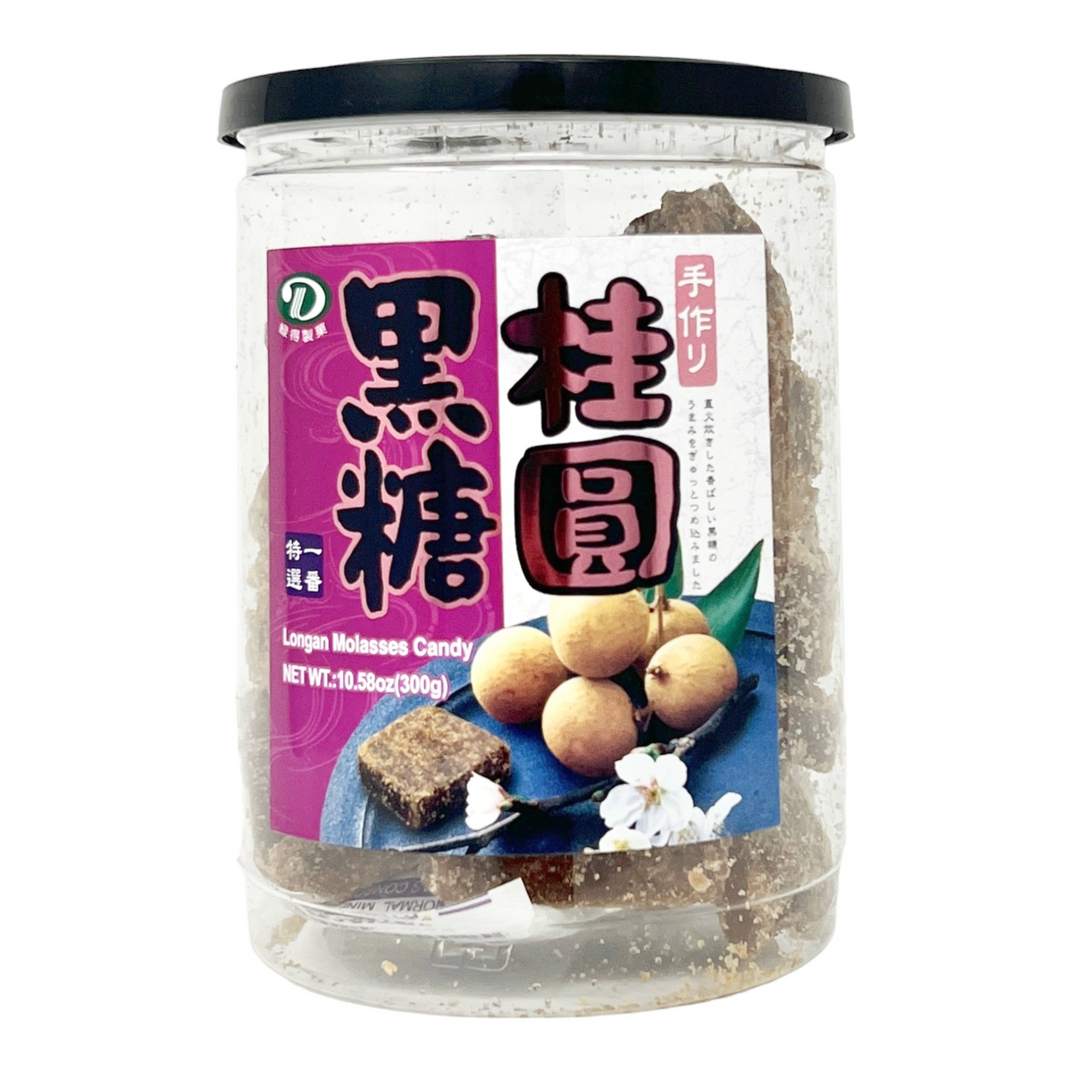綠得桂圓黑糖 - Liuh Der Longan Molasses Brown Sugar Candy 300g — Formosa ...