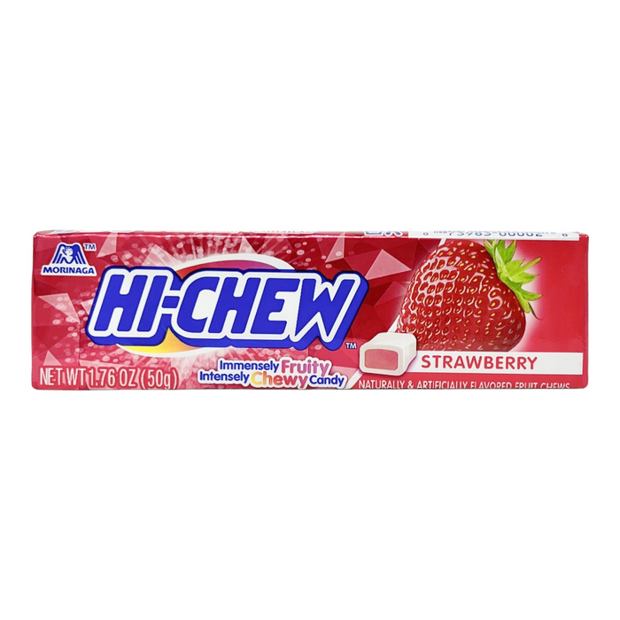 森永嗨啾軟糖條草莓 - Morinaga Hi Chew Stick Strawberry Candy