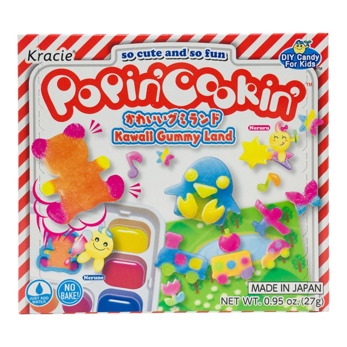 日本知育菓子組合糖 - Popin Kracie Kawaii Gummy Land Candy 27 g