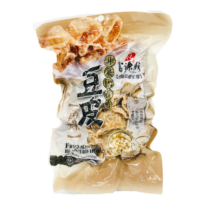 富源成豆皮角螺 - TW FYC Fried Bean Curd Skin Horn 200g