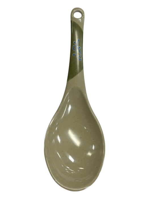Soup Ladle - Beige & Green