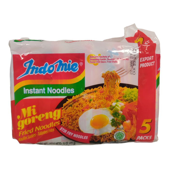Indomie Mi Goreng Fried Noodles 5-ct